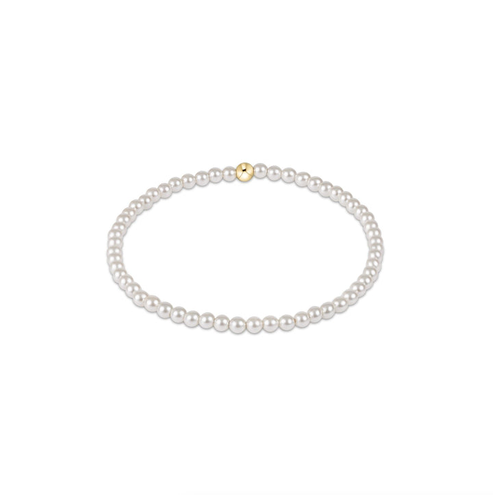 Classic Pearl Bead Bracelet Womens Bracelet ENewton 3mm 