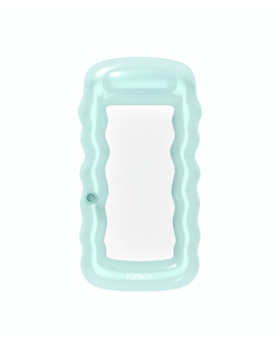 Clear Mint Mesh Lounger Inflatable Fun Boy 