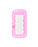 Clear Pink Mesh Lounger Inflatable Fun Boy 