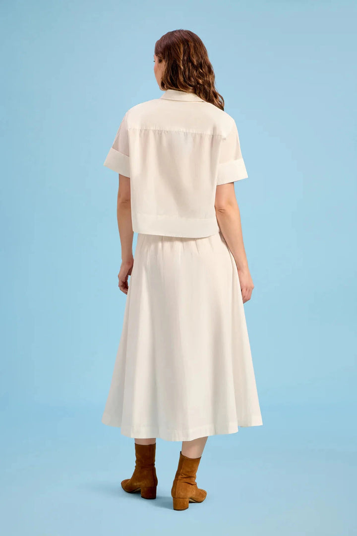 Club Shirt - White Womens Shirt Livro 