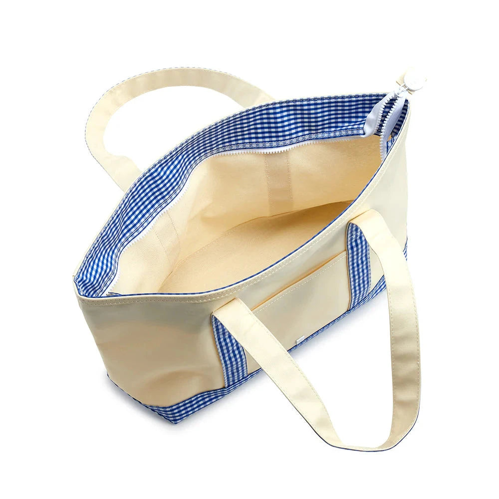 Coated Tote - Medium Tote TRVL Design 
