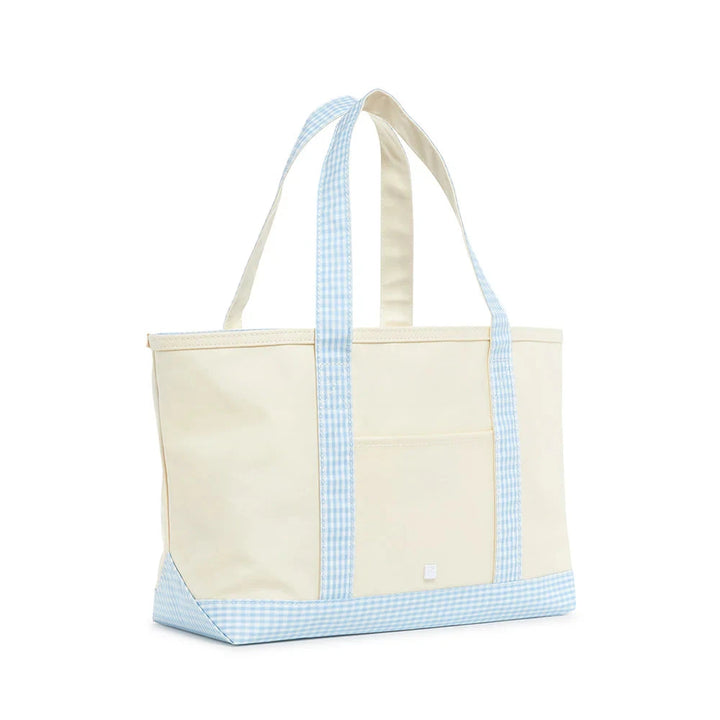 Coated Tote - Medium Tote TRVL Design 