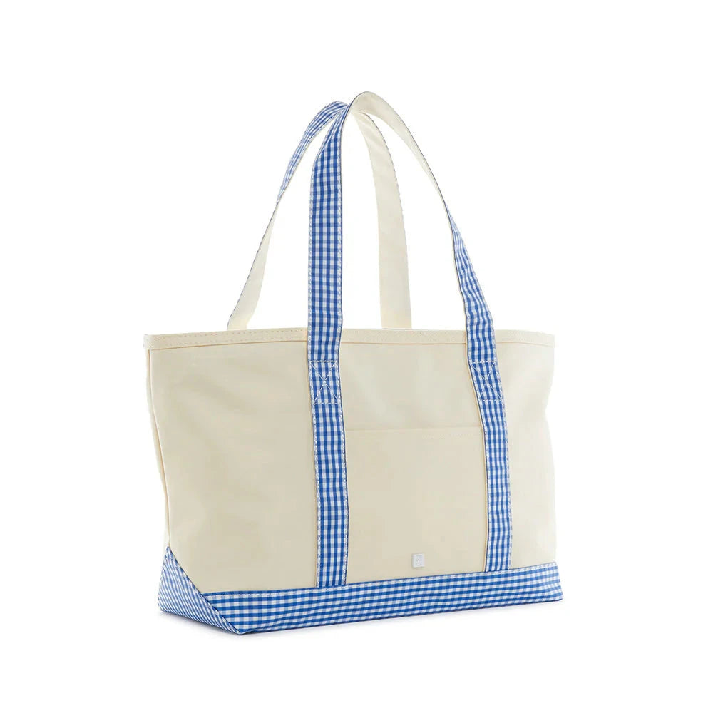 Coated Tote - Medium Tote TRVL Design 