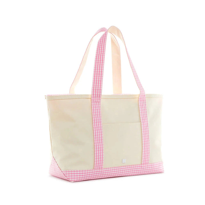 Coated Tote - Medium Tote TRVL Design 