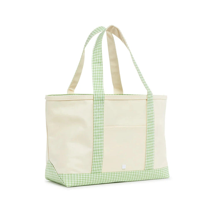 Coated Tote - Medium Tote TRVL Design 