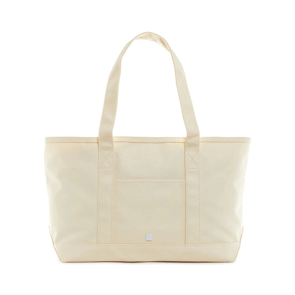 Coated Tote - Medium Tote TRVL Design Natural 