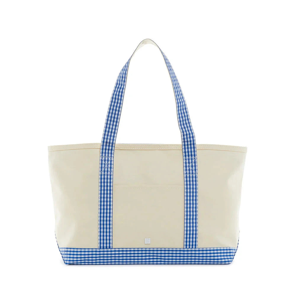 Coated Tote - Medium Tote TRVL Design Royal 