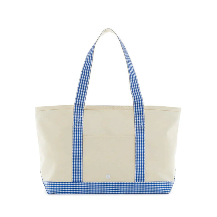 Coated Tote - Medium Tote TRVL Design Royal 