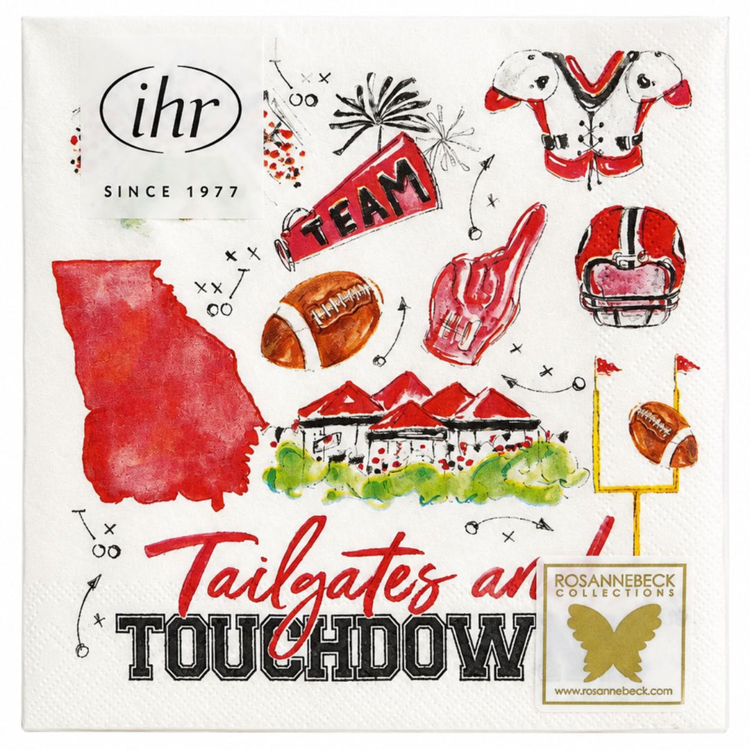 Cocktail Napkin - Athens Pep Rally Cocktail Napkins Boston International 