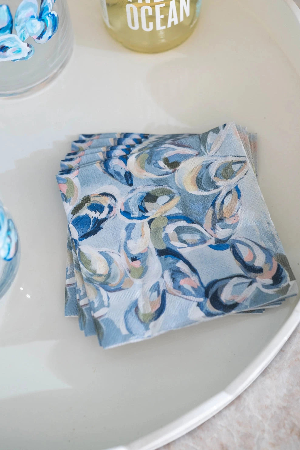 Cocktail Napkins - Atlantic Reef Cocktail Napkins Kim Hovell 