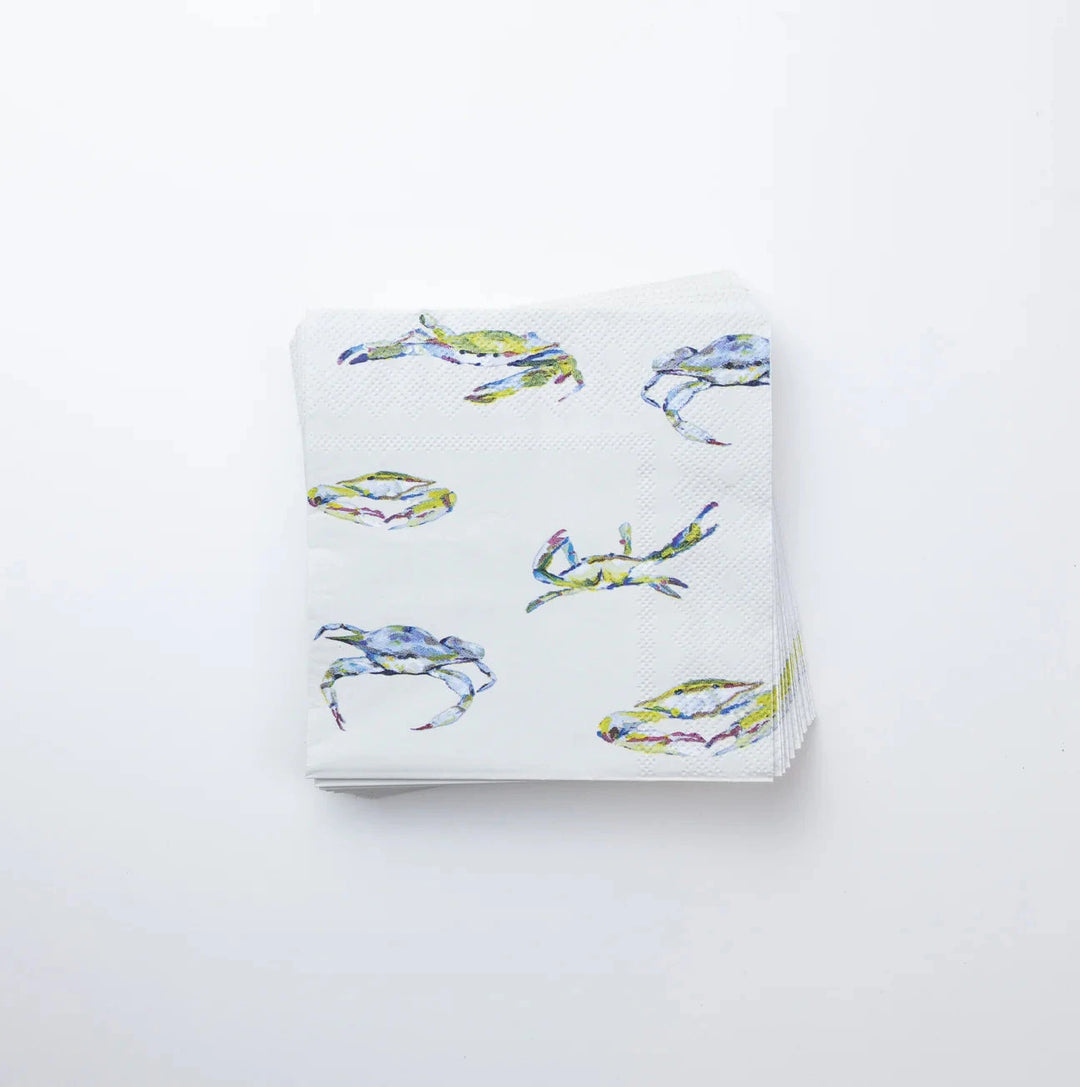 Cocktail Napkins - Bay Blues Cocktail Napkins Kim Hovell 