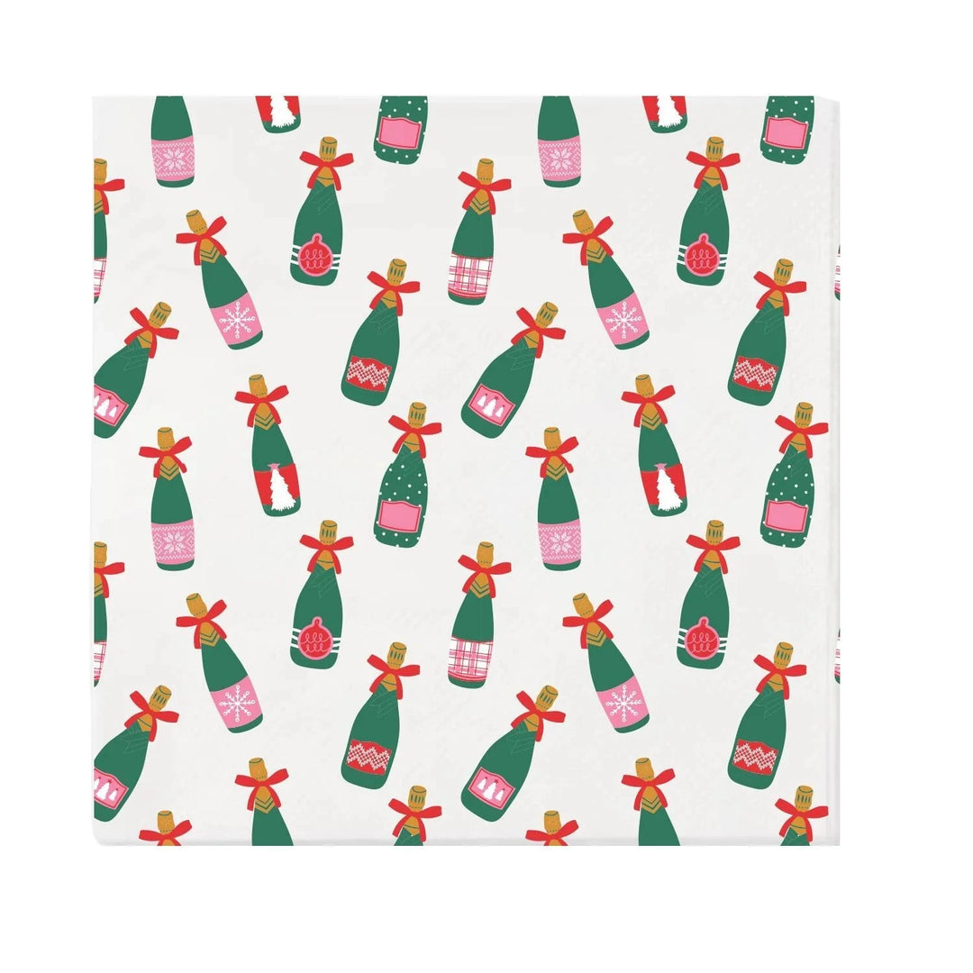 Cocktail Napkins Champagne Bottles Cocktail Napkins Mary Square 