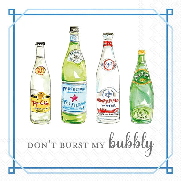 Cocktail Napkins - Don't Burst My Bubbly Cocktail Napkins Boston International 