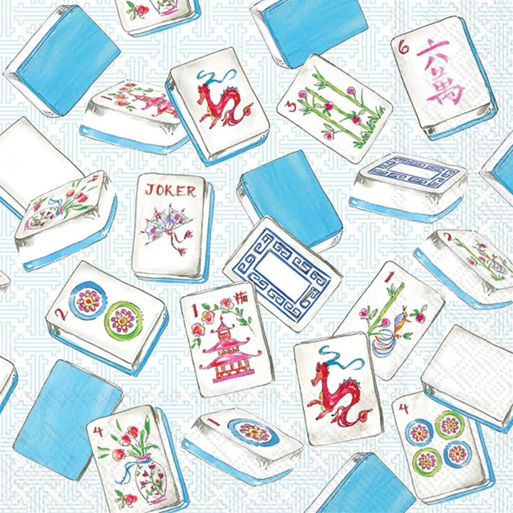 Cocktail Napkins - Mahjong Cocktail Napkins Boston International 