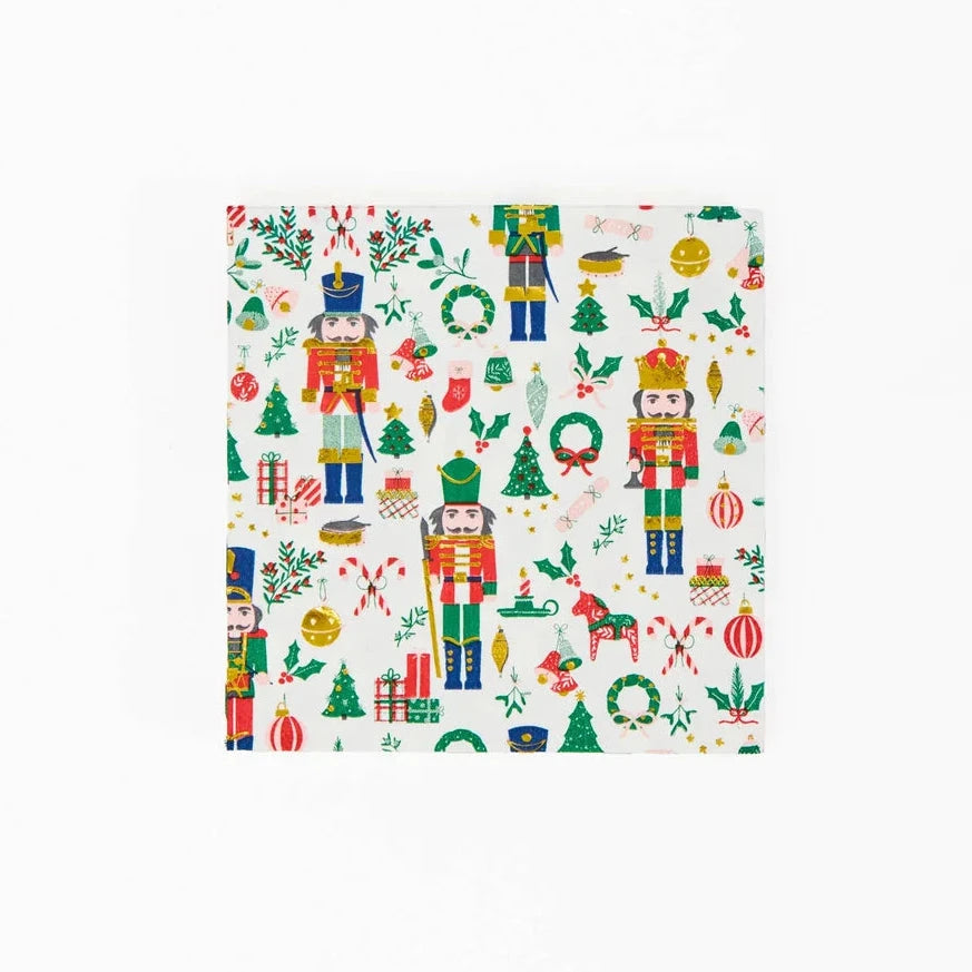 Cocktail Napkins Traditional Nutcracker Cocktail Napkins Mary Square 