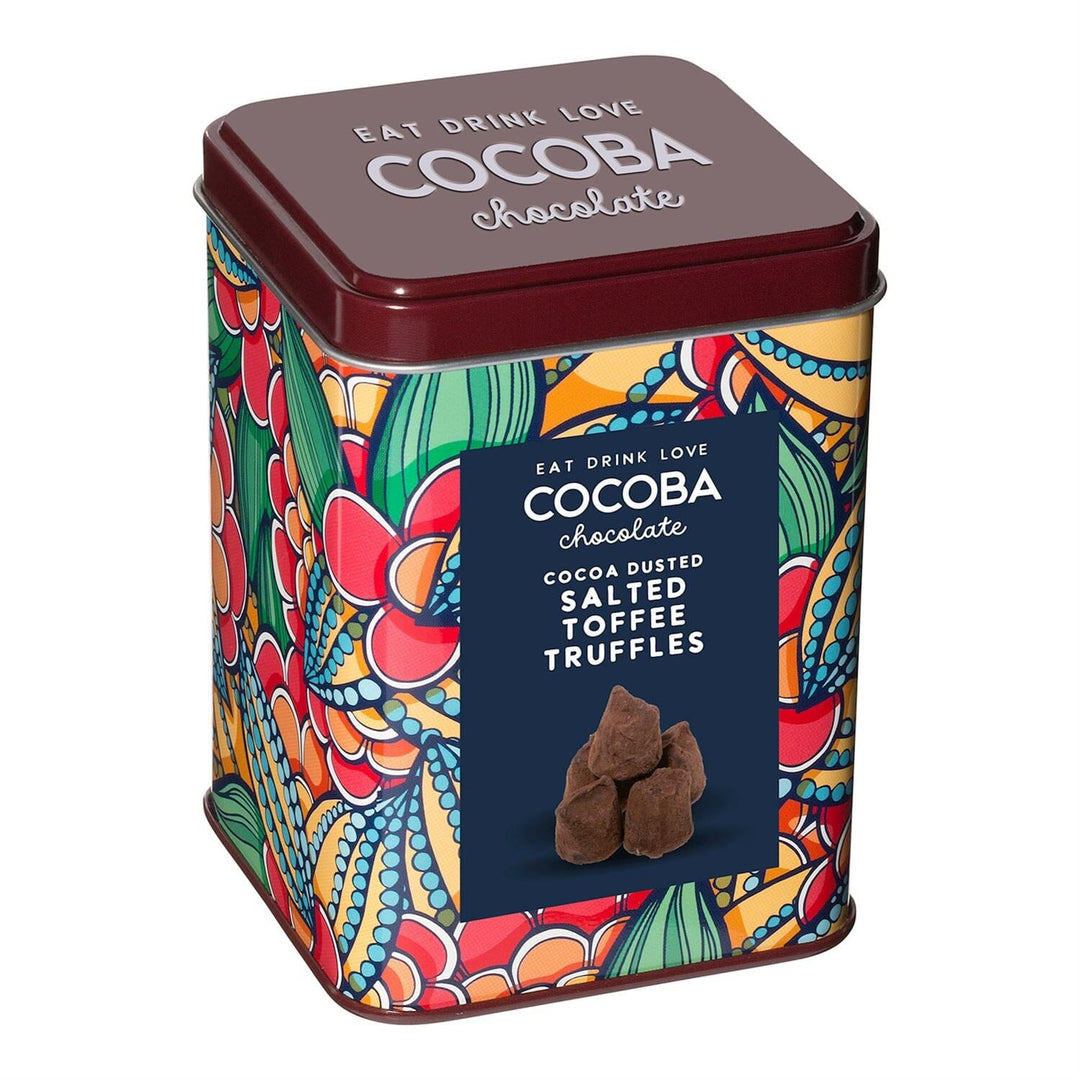 Cocoba Cocoa Dusted Salted Toffee Truffles Food Two's Company 