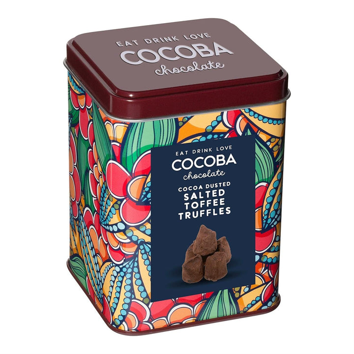 Cocoba Cocoa Dusted Salted Toffee Truffles Food Two's Company 