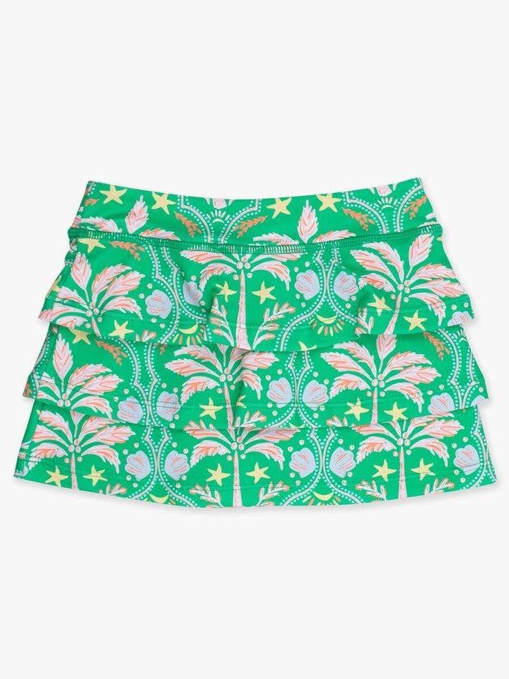 Coconut Cabana Active Skort Girl Skirt Rufflebutts 