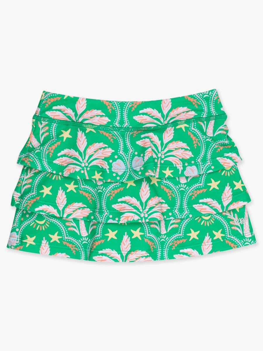 Coconut Cabana Active Skort Girl Skirt Rufflebutts 