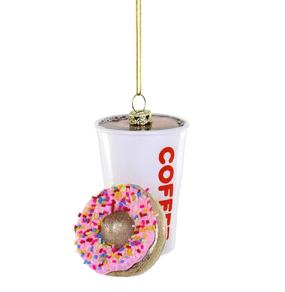 Coffee n' Donuts Ornament Christmas Ornament Cody Foster 