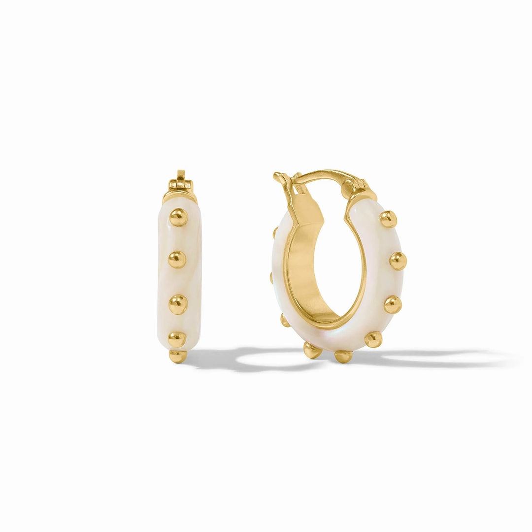 Colette 2-in-1 Earrings - Alabaster Womens Earrings Julie Vos 