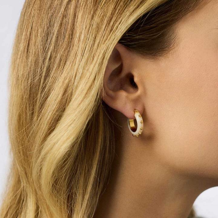 Colette 2-in-1 Earrings - Alabaster Womens Earrings Julie Vos 