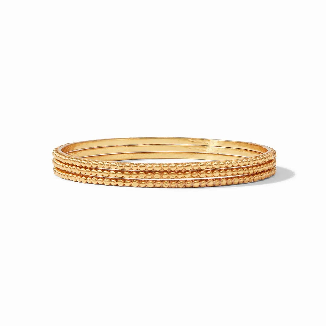 Colette Bead Bangle - Gold Womens Bracelet Julie Vos 
