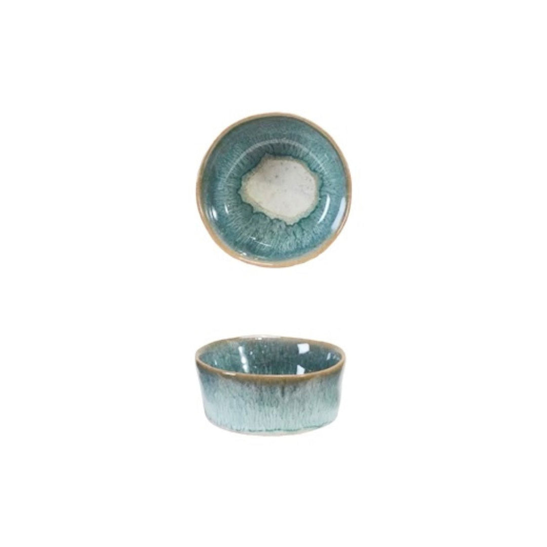 Colored Stoneware Bowls Decorative Bowl Creative Co-Op - Bloomingville Aqua 