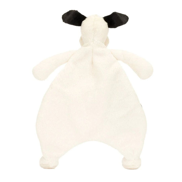 Comforter - Bashful Black & Cream Puppy Plush Toy JellyCat 
