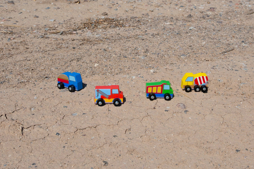 Construction Mighty Minis - Set of 4 Mini Toys Jack Rabbit 