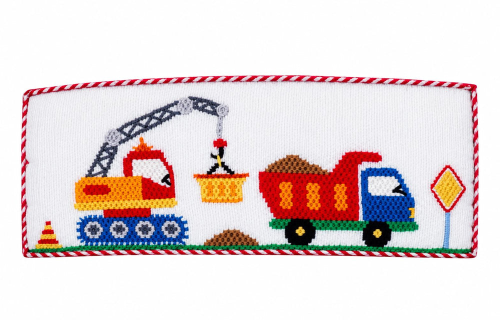 Construction Trucks Smocked T-Shirt Boy Shirt Velani 