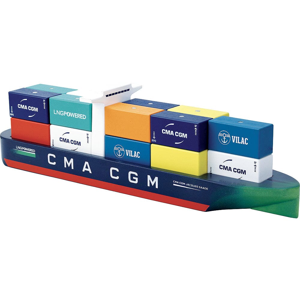 Container Ship with Magnetic Containers Activity Toy Everly & Co. 