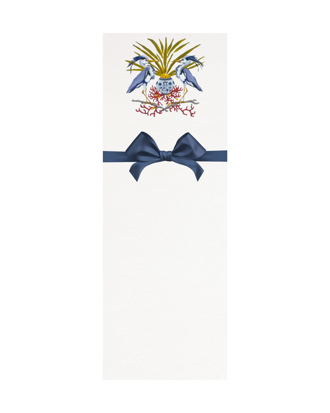 Coral Herons Note List Notebooks & Notepads The French Bee 
