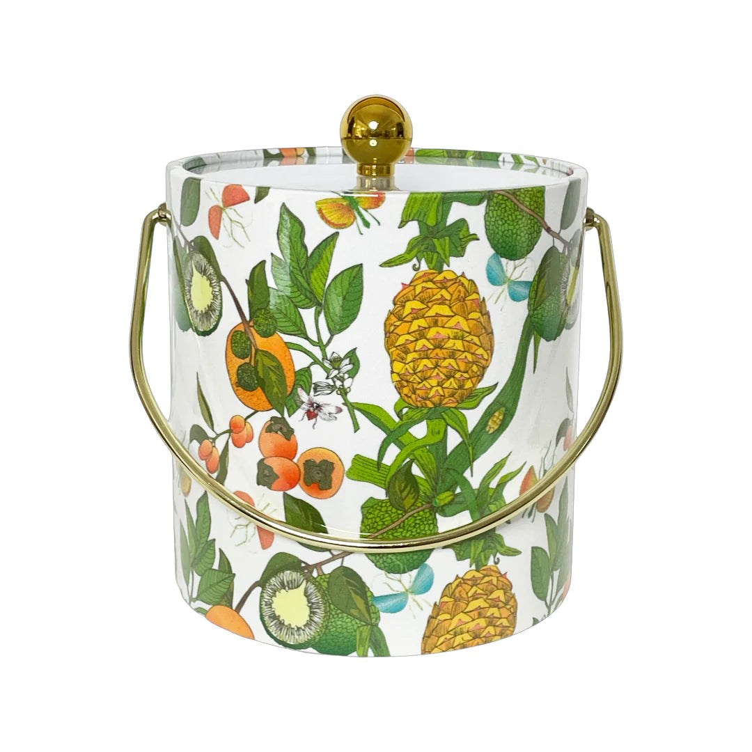 Cotton and Quill Pineapple Ice Bucket Coasters Holly Stuart 
