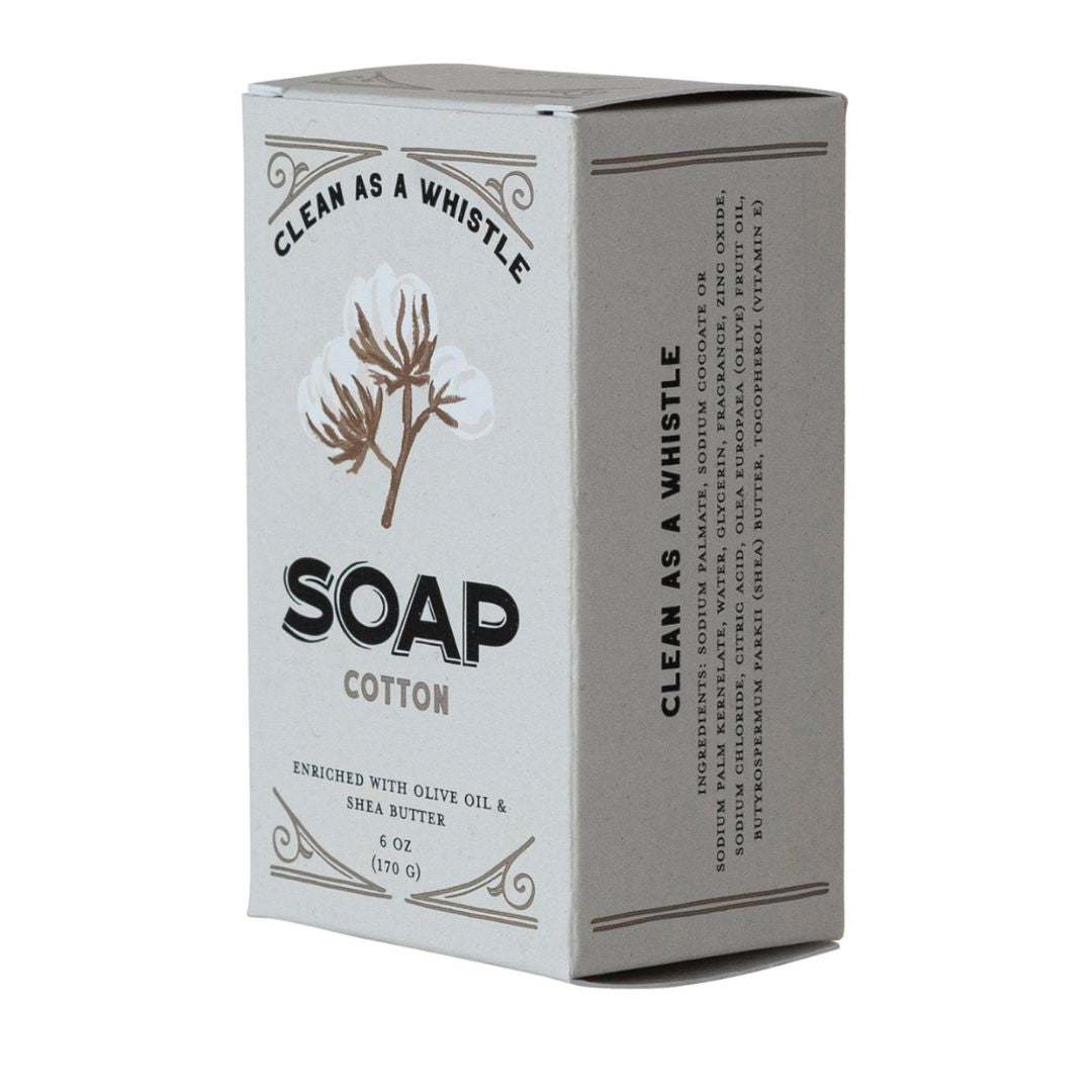 Cotton Scented Bar Soap Bath Soap Creative Co-Op 