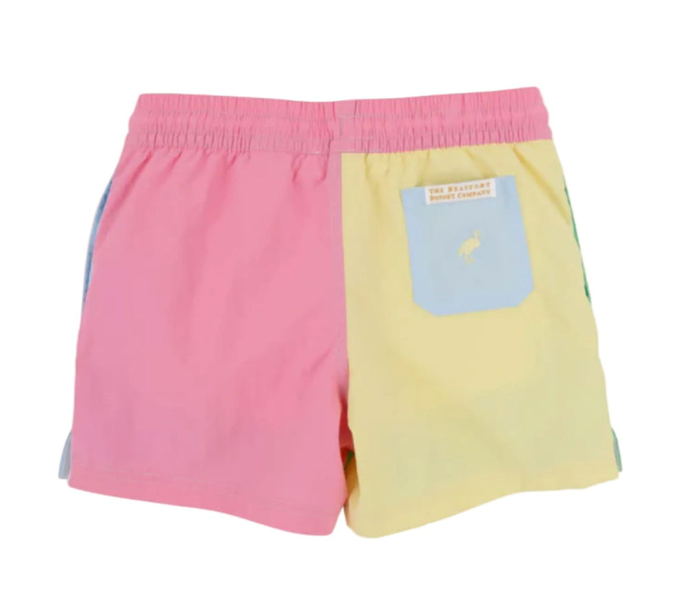 Country Club Colorblock Trunks Boy Bathing Suit Beaufort Bonnet 