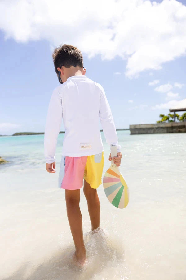 Country Club Colorblock Trunks Boy Bathing Suit Beaufort Bonnet 