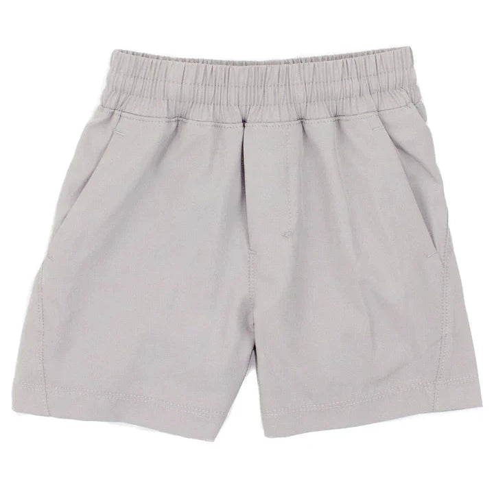 Court Shorts- Glacier Boy Shorts Properly Tied 