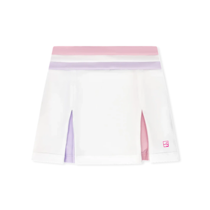 Courtney Skort - Pure Coconut, Cotton Candy Pink, Petal Purple Girl Skirt Set Athleisure 