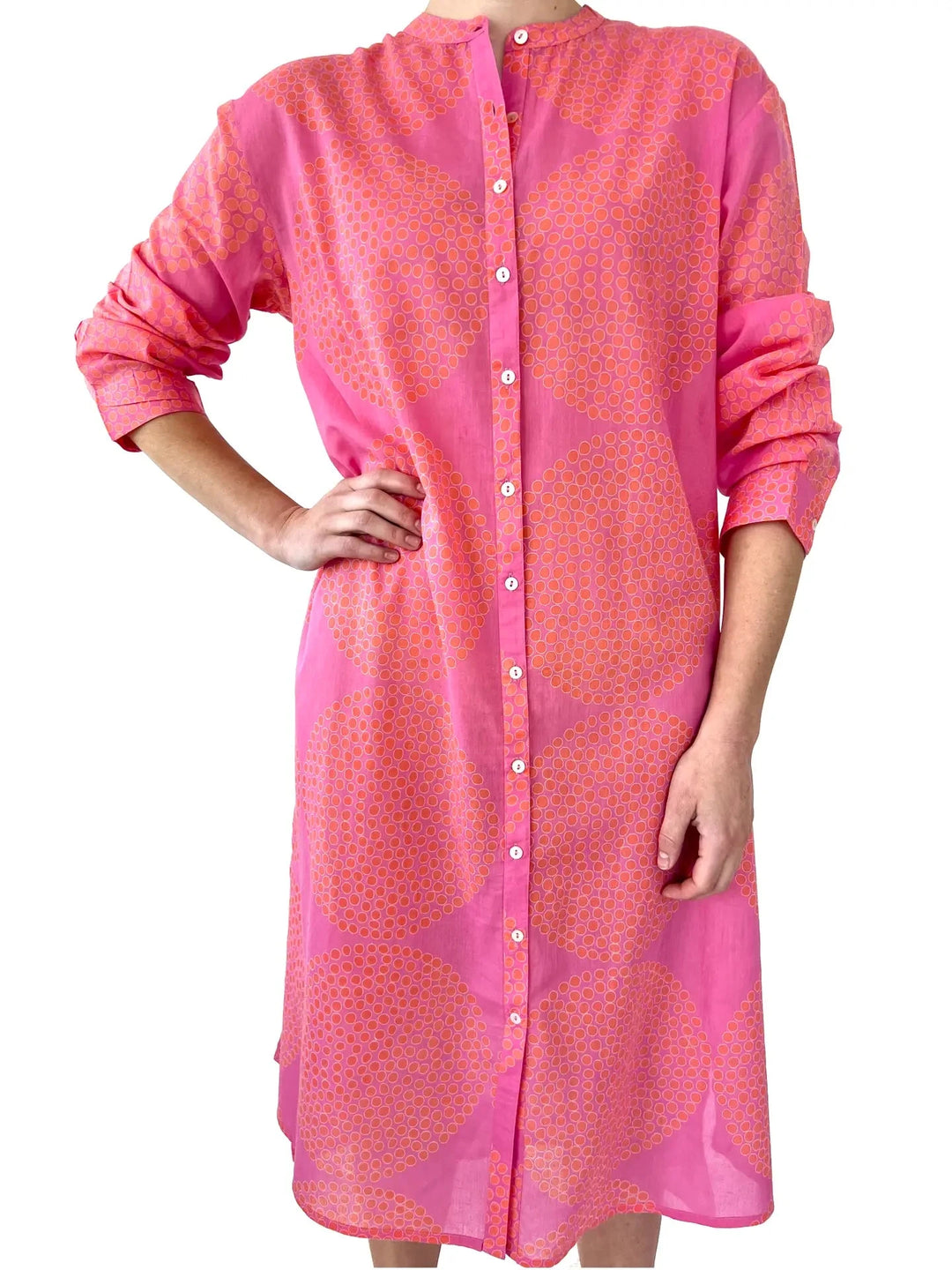 Coverup Shirt Dress - Big Wheels Watermelon Womens Cover Up See Design 