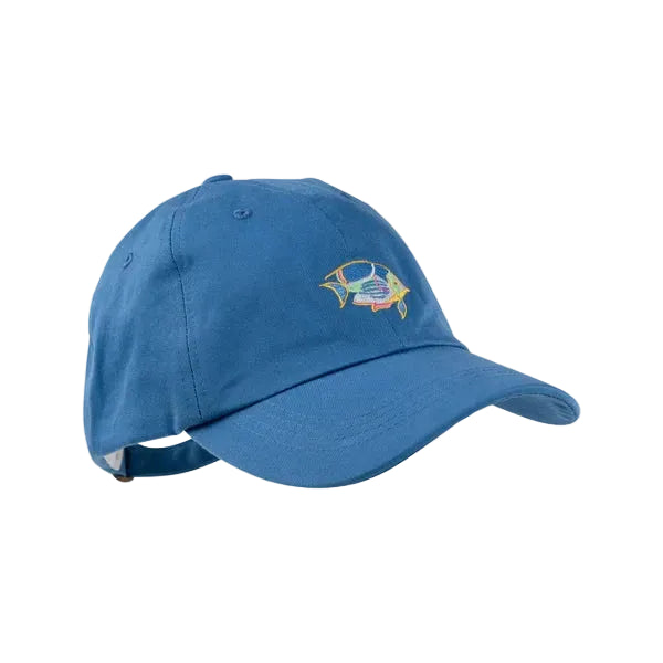 Covington Baseball Hat - Wood Boat Blue Fish Boy Hat Beaufort Bonnet 
