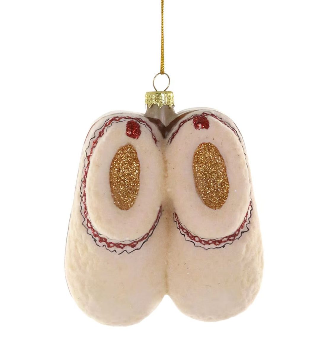 Cozy Fleece Slippers Ornament Christmas Ornament Cody Foster 
