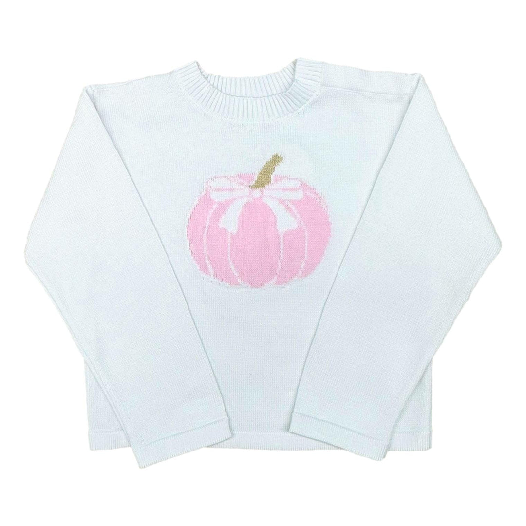 Cozy Up Sweater - Pink Pumpkin Girl Sweater Lullaby Set 