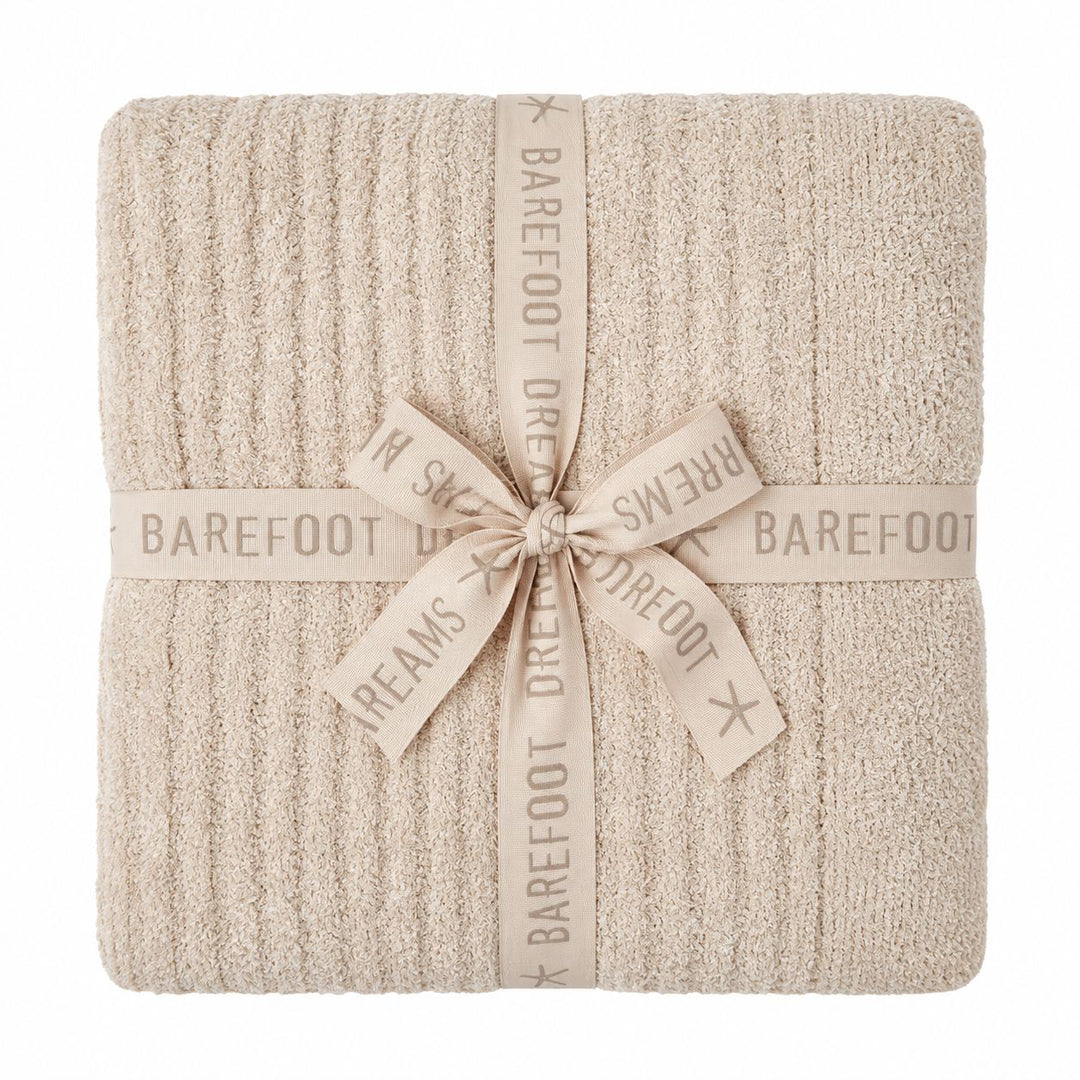 CozyChic Lite Ribbed Throw - Barefoot Dreams Throws Barefoot Dreams Stone 