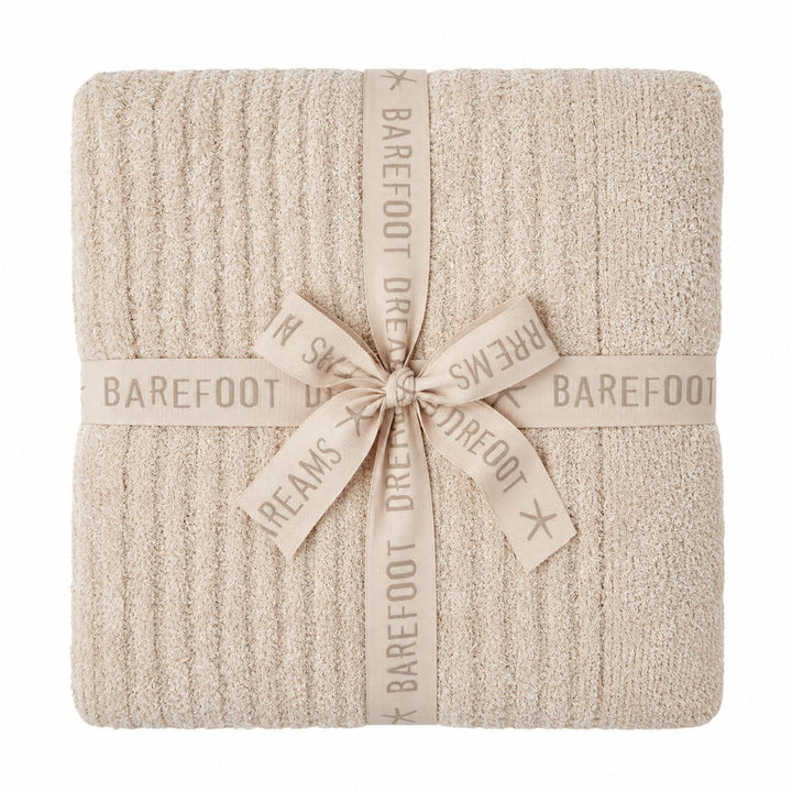 CozyChic Lite Ribbed Throw - Barefoot Dreams Throws Barefoot Dreams Stone 