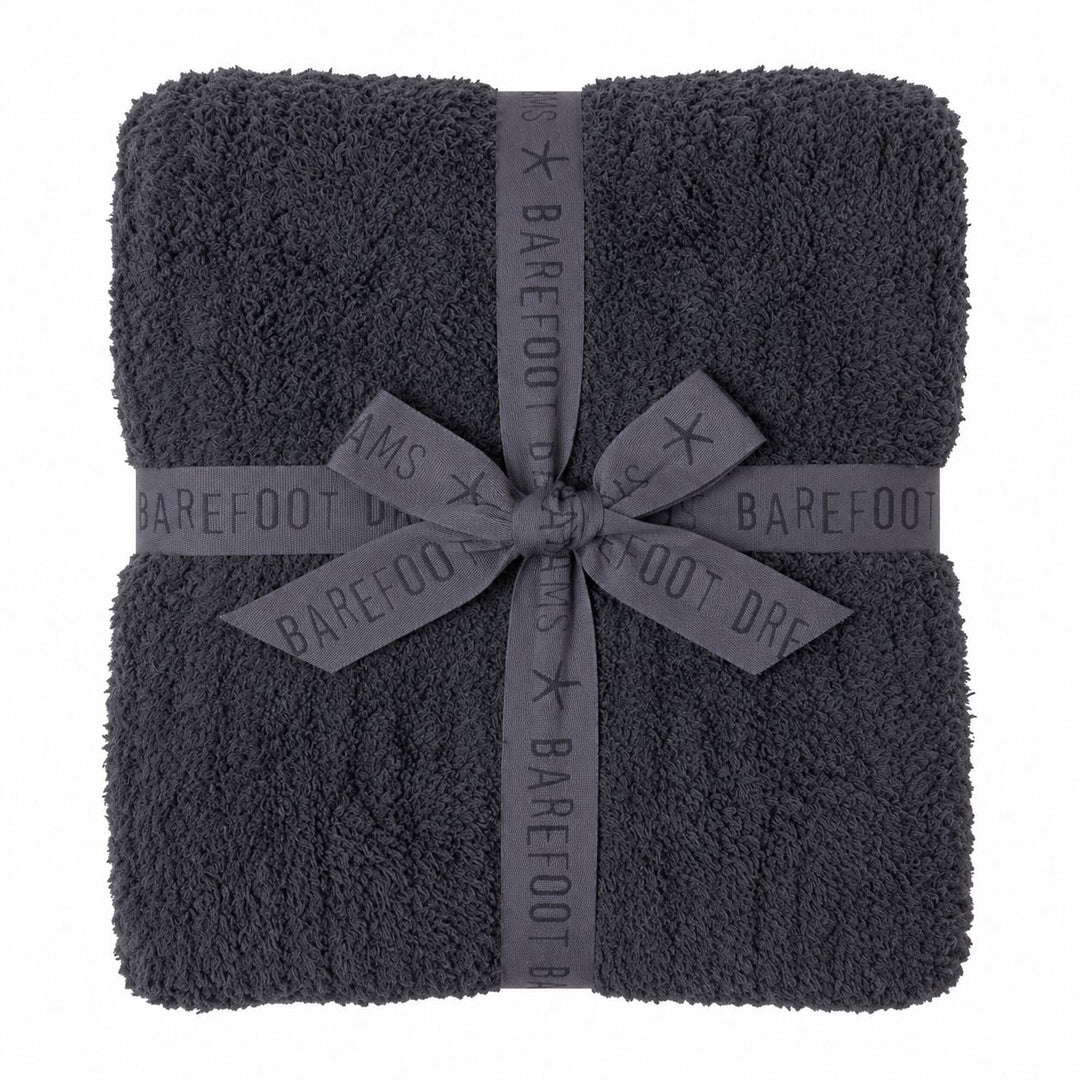 CozyChic Ribbed Throw - Barefoot Dreams Throws Barefoot Dreams Charcoal 