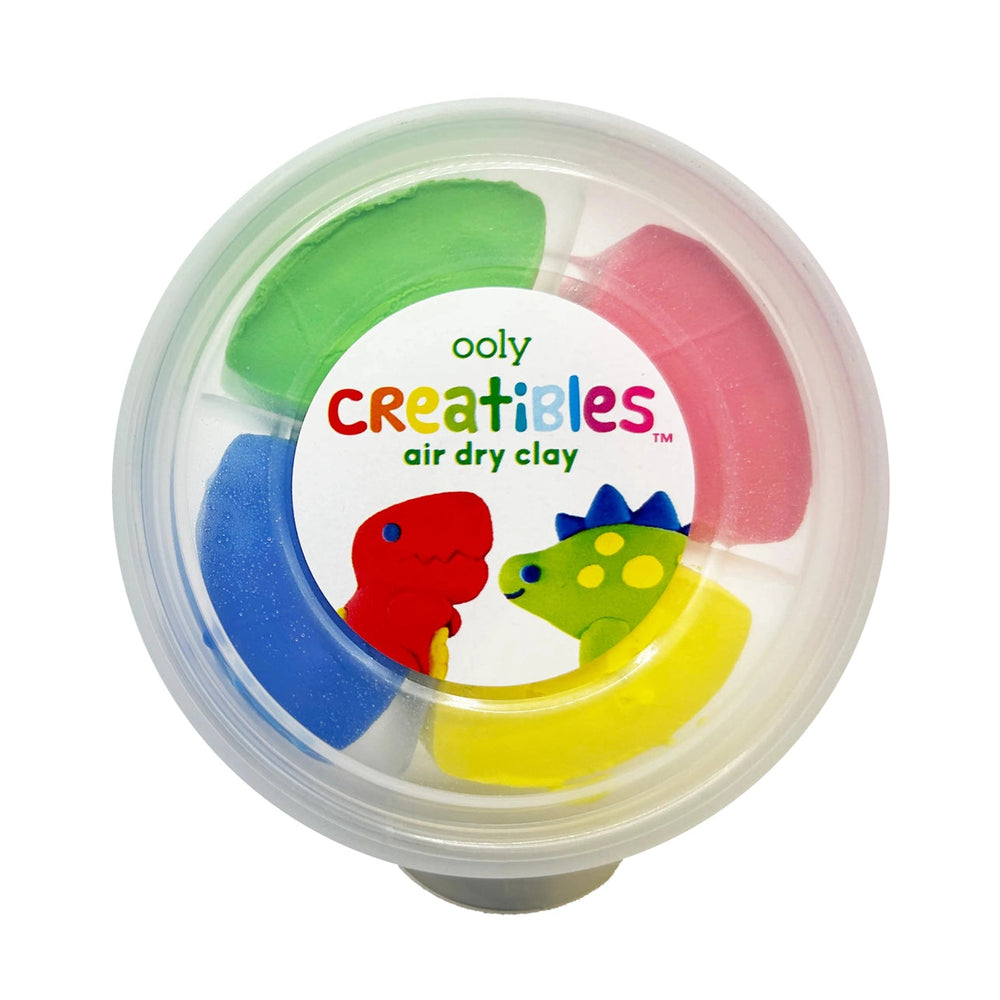 Creatibles Air-Dry Clay BFFs Kit - Dino Pals Toy Craft Kits Ooly 