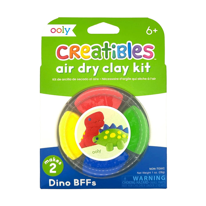 Creatibles Air-Dry Clay BFFs Kit - Dino Pals Toy Craft Kits Ooly 