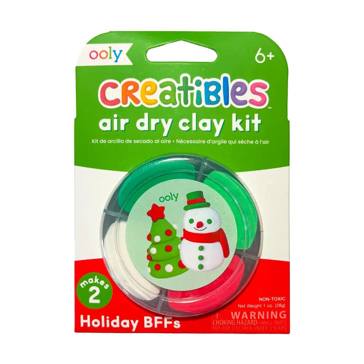Creatibles: Air Dry Clay Kit - Holiday Bffs Toy Craft Kits Ooly 