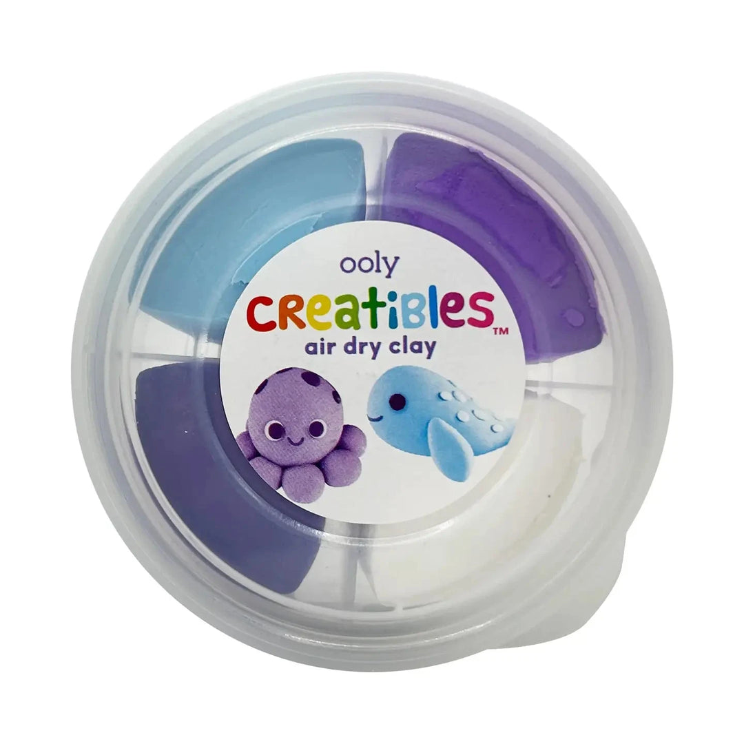 Creatibles D.I.Y. Air-Dry Clay Kit: Ocean BFFs Toy Craft Kits Ooly 